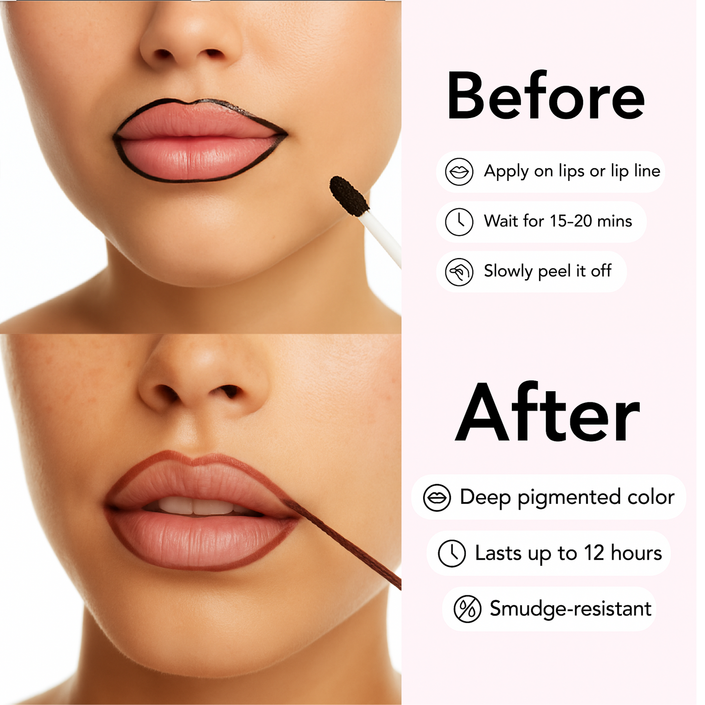 z Luvlips Peel & Perfect Lip Stain zendrop version