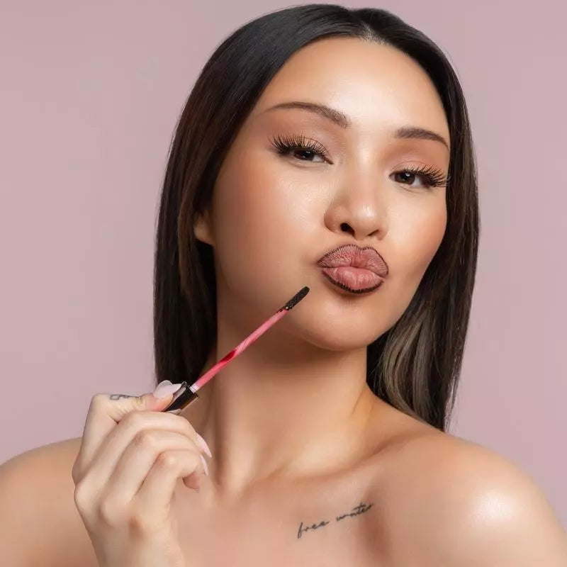 Peel off Lip Liner Tattoo - Long-Lating Lip tain & Eay Peel off Formula for Lating Color